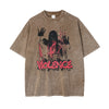 TeeBatik Wash Distressed Print Short Sleeve TShirt